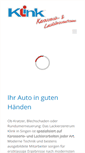 Mobile Screenshot of lackierzentrum-klink.de